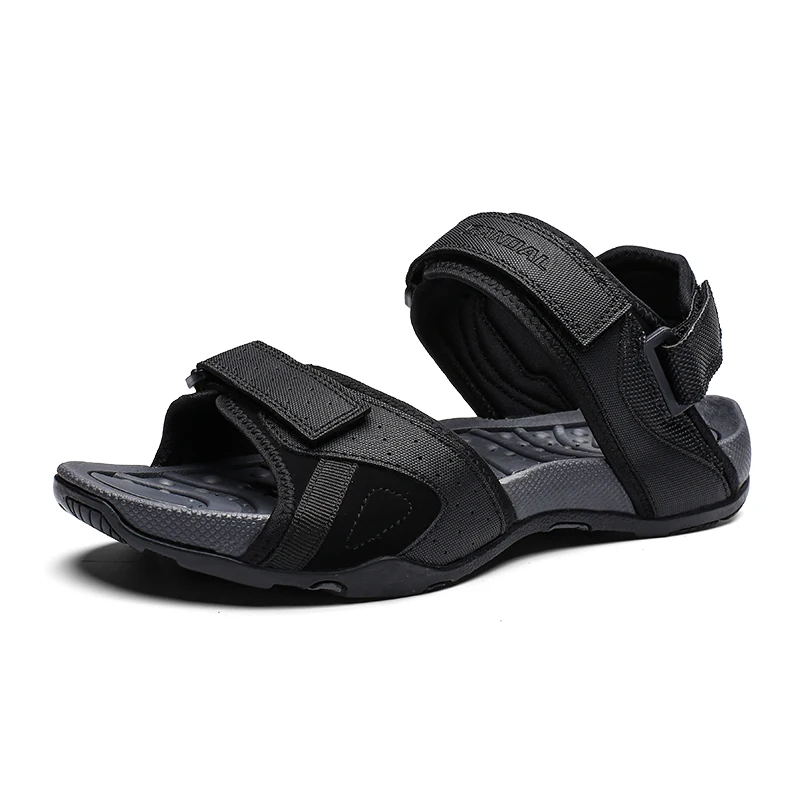 

Summer Fashion Breathable Hook & Loop Men Sandals Outdoor Sandal Mens Sandles Casual Trekking Open Shoes
