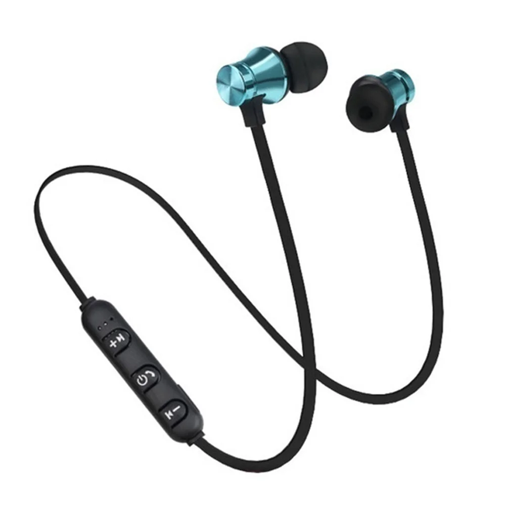 

Magnetic Wireless Bluetooth Earphone XT11 Music Headset Phone Neckband Sport Earbuds Earphone with Mic For iPhone Samsung Xiaomi