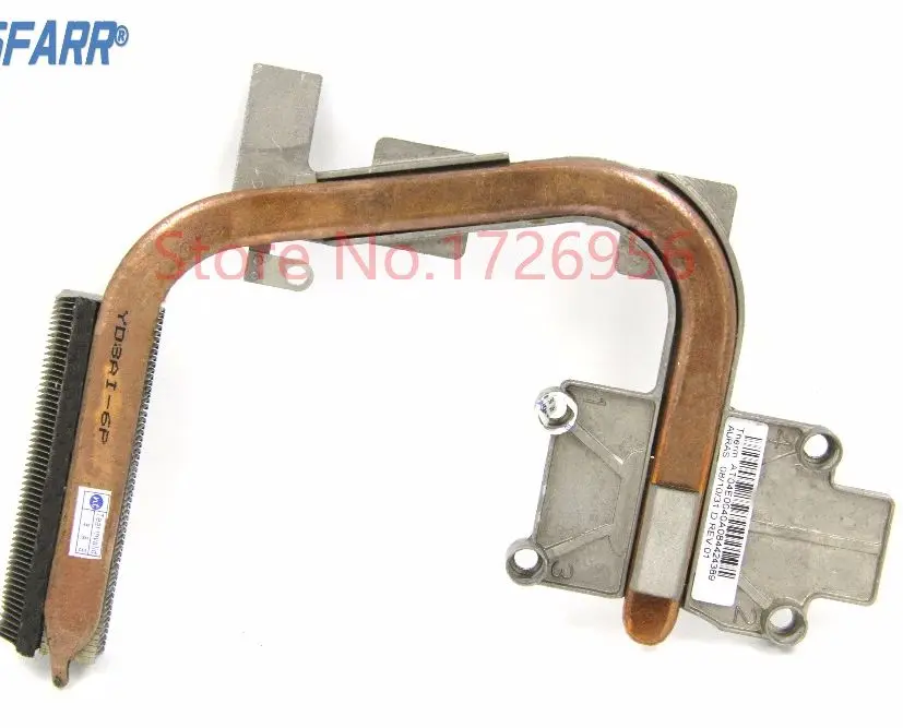 Оригинальный охлаждающий интегрированный радиатор процессора для ноутбука Lenovo