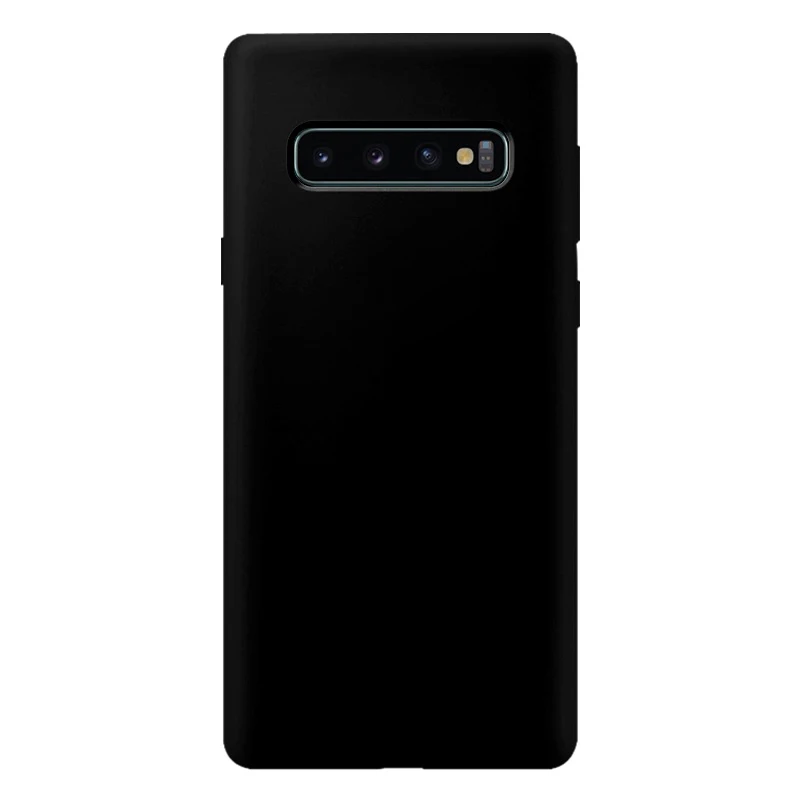 Для samsung S10 чехол, высокое качество, мягкий силикон, 360, полная защита, задняя крышка для samsung Galaxy S10 Plus S10e чехол