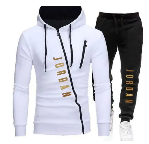 

Men's sportswear, zipper sportswear and pants, casual wear, Hoodie, 2021 fashion
