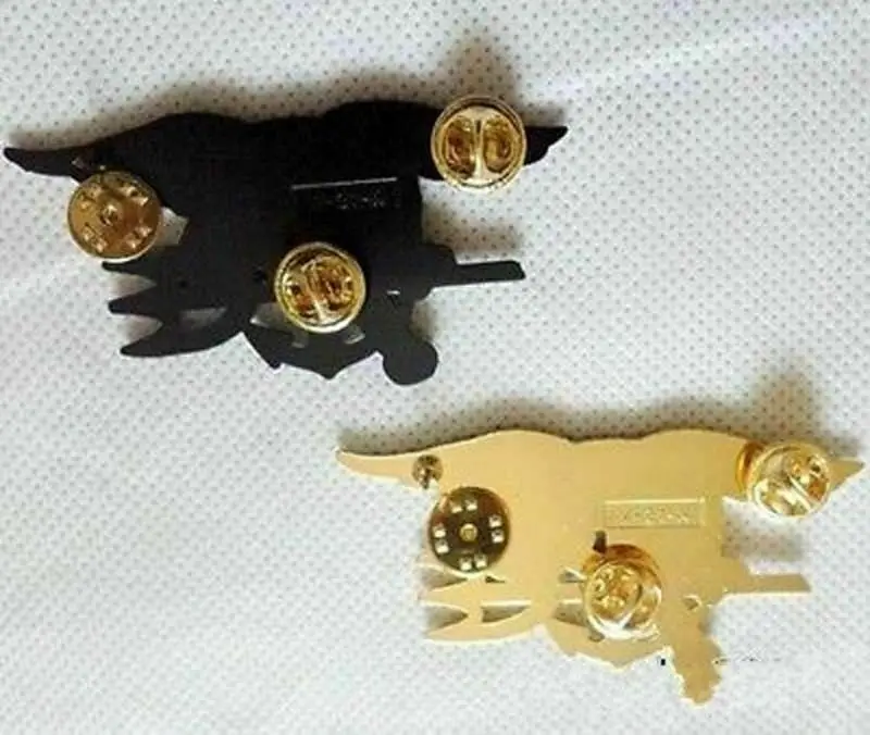 Два металлических значка американского флота морская котик Орел якорь тризун