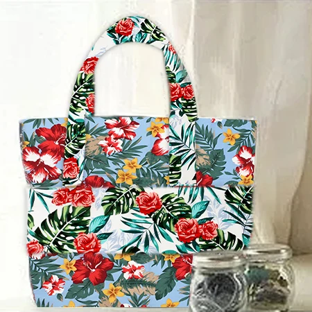 

Bahamas Printed Fabric Diy Bag Set Printing Fabric For Sewing Tool DIY Handmade Masks Crafts Props Home Textile Props IBOWS