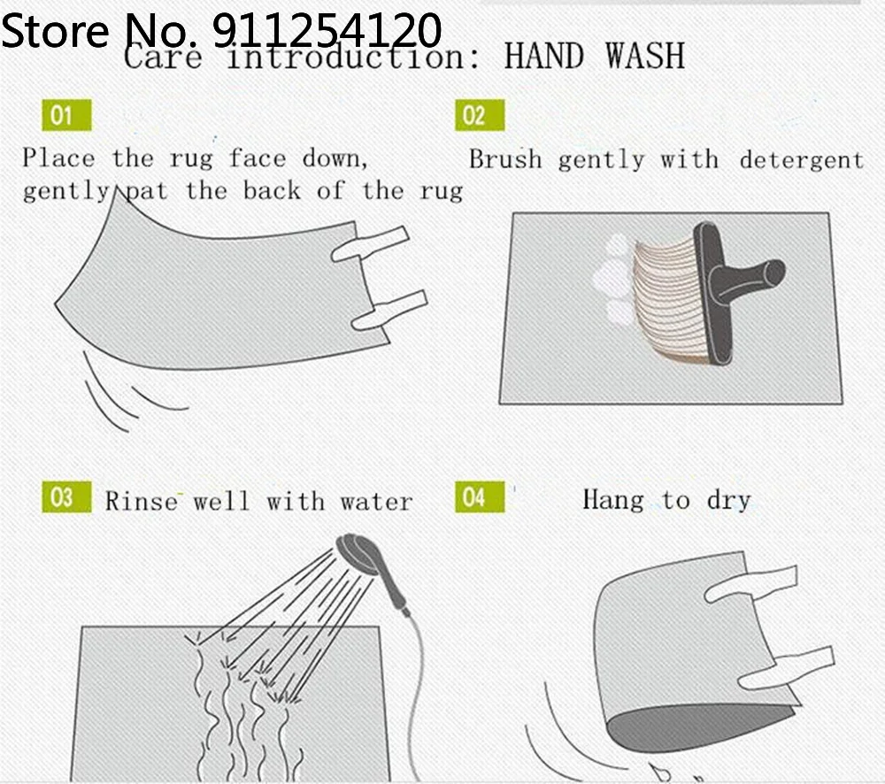 Кухня Ванная комната коврики для прихожей Треугольники темно зеленый