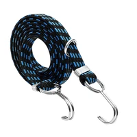 luggage tied rope stacking banding elastic cord strap for motorcycle bicycle cargo racks tied rubber straps rope band hooks