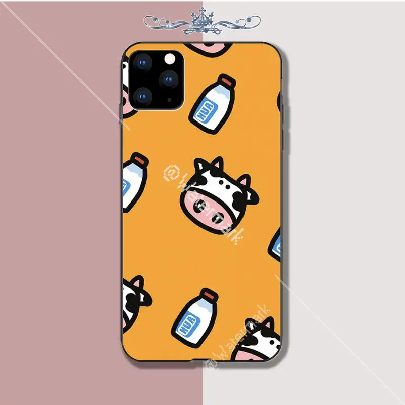 Силиконовый чехол с милыми животными для девочек телефона iphone 5s se 2020 6 6s 7 8 plus x xs max