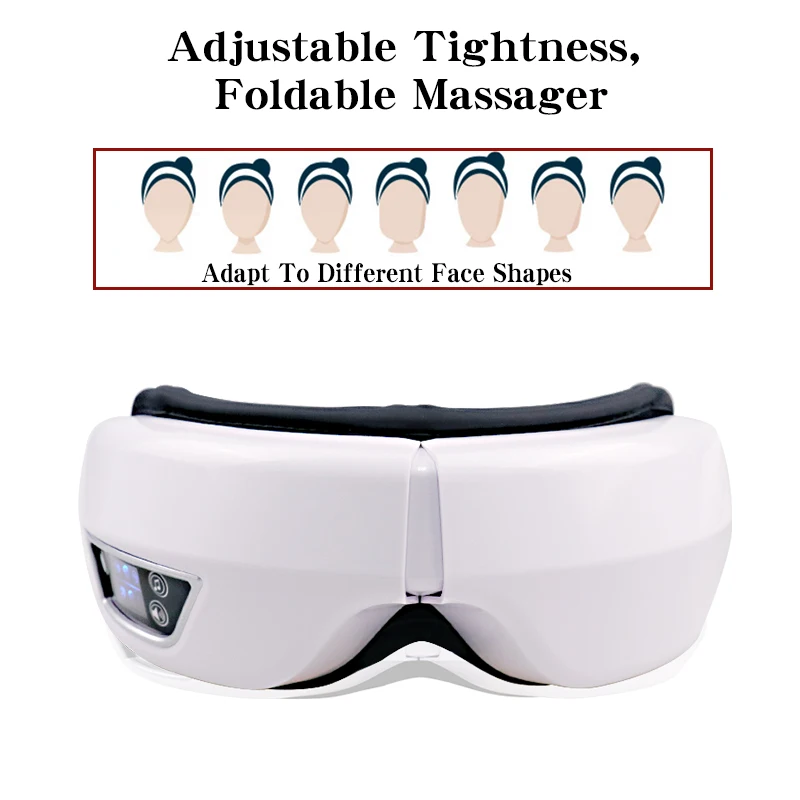 Вибрирующий массажер для глаз Bluetooth Электрический ухода за глазами инфракрасный
