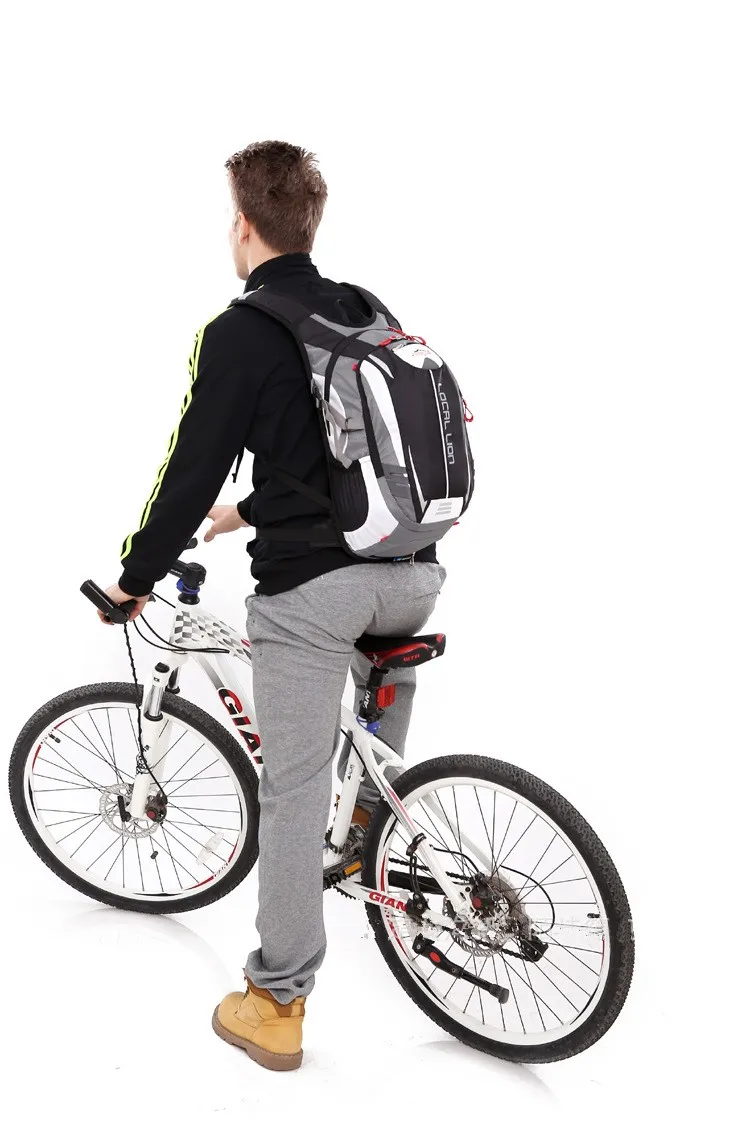 Рюкзак для верховой езды MTB для активного отдыха 18L дышащий рюкзак для верховой езды для езды на велосипеде сумка для велоспорта+ сумка для воды
