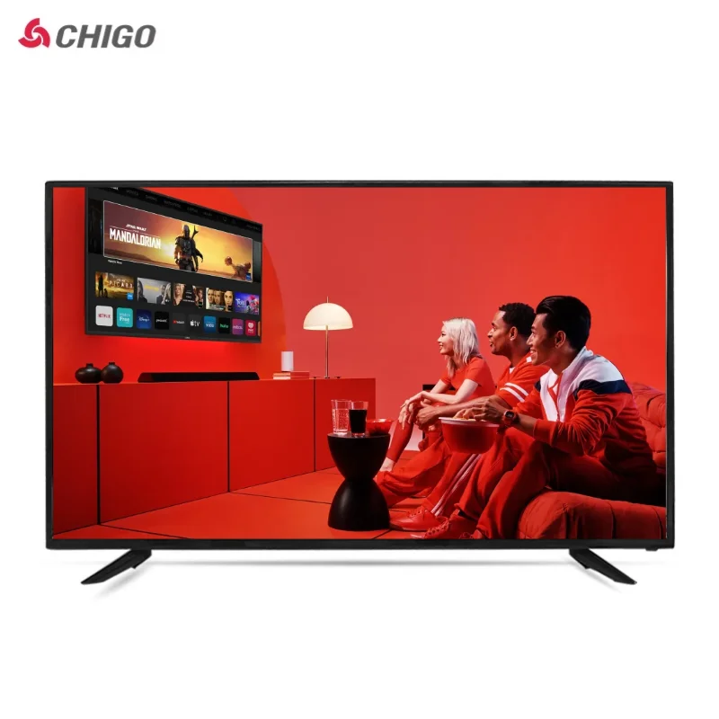 

OEM Wholesale 32 Inch LED TV Small Size Television Set Smart HD Full Black color Digital TV