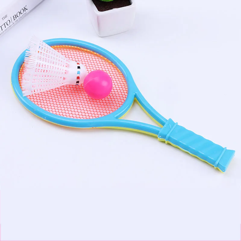 Badminton Tennis Rackets Balls Set Children Kids Outdoor Parent-Child Sports Educational Game Toys for | Игрушки и хобби