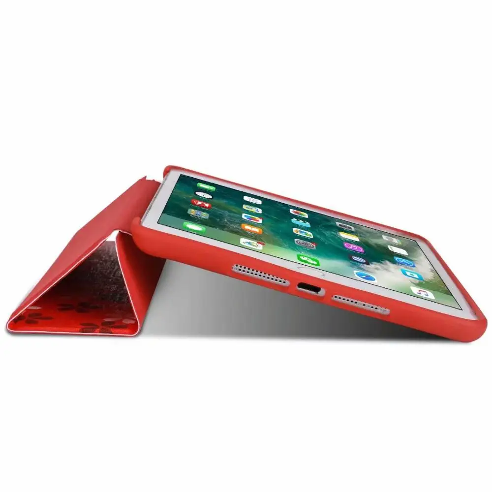 Мягкий для iPad mini 1 2 3 чехол из ТПУ ударопрочный A1A32 min3 с трехслойной подставкой
