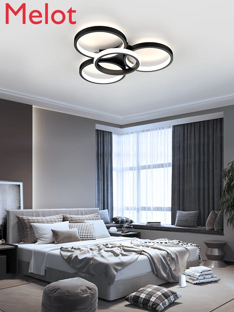 

2021new Light Luxury Lamp in the Living Room Simple Modern Atmosphere LED Ceiling Lamp Home Bedroom Light Creative Lamps