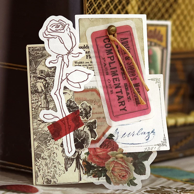 30 шт./лот Ретро Серия Старый город смешанный материал бумага для ежедневника