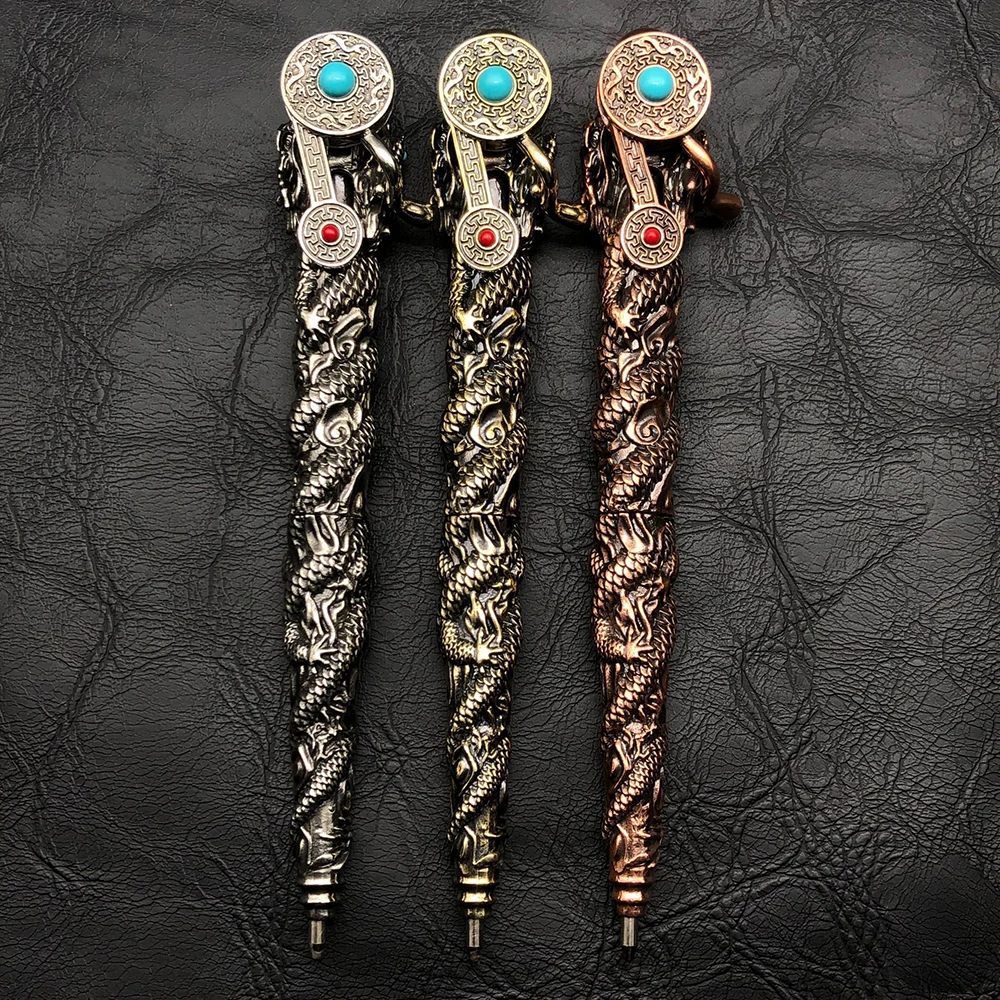 Традиционная ручка ручной работы твердая портативная 3d-ручка для подписей