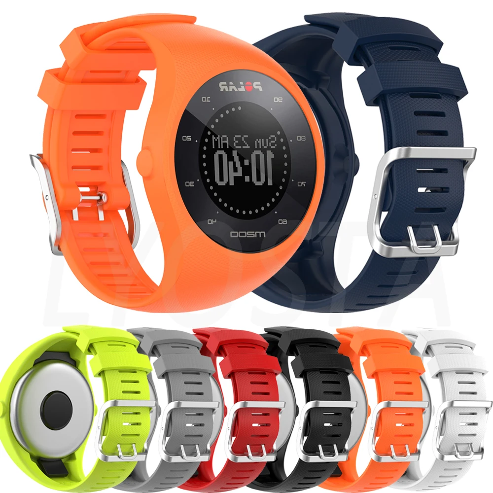 

Outdoor Sports Silicone Wristband Strap For Polar M200 GPS Smart Watch Replacement Watchband Bracelet For Polar M200 Accessory