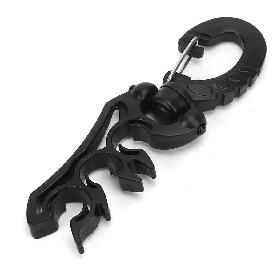 Двойной регулятор BCD для подводного плавания держатель шланга с зажимом крючок