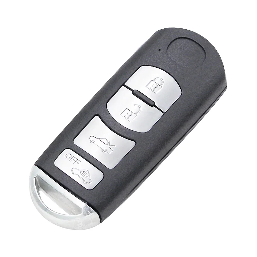 Новый 4 кнопки дистанционного ключа чехол Замена оболочки Fob для Mazda 3 5 6 CX 7 9|fob|fob