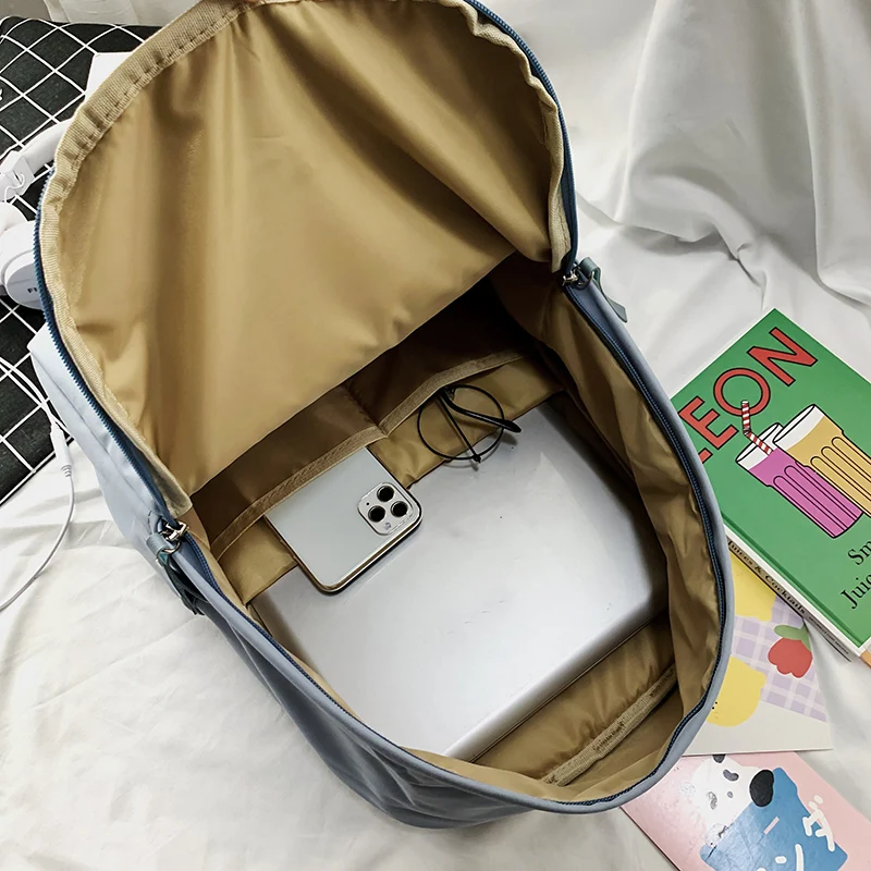 

DCIMOR New Waterproof Nylon Women Backpack Mesh School Bag For Adolescent Female Travel Pack Knapsack Daily Backpacks Mochilas