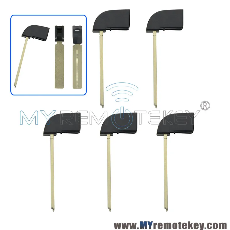 

Remtekey 5pcs 69515-47030 Smart key insert for Toyota Prius Camry 2016 HYQ14FBC HYQ14FBE emergency key blade