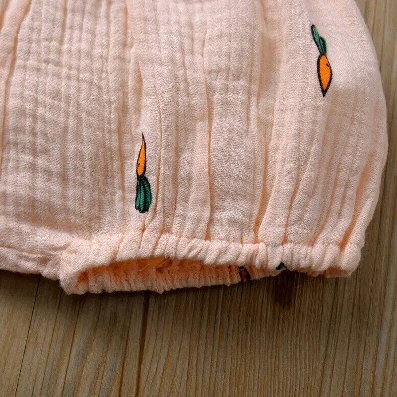 Симпатичные хлопковые льняные Повседневные Шорты Для маленьких девочек и