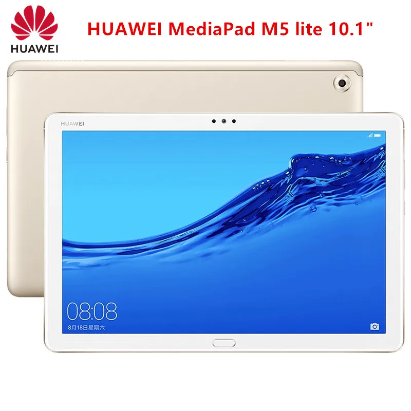 Оригинальный Планшет Huawei Mediapad M5 lite 10 1 дюйма Wi Fi 3 ГБ 32 Android 8 0 Hisilicon Kirin 659