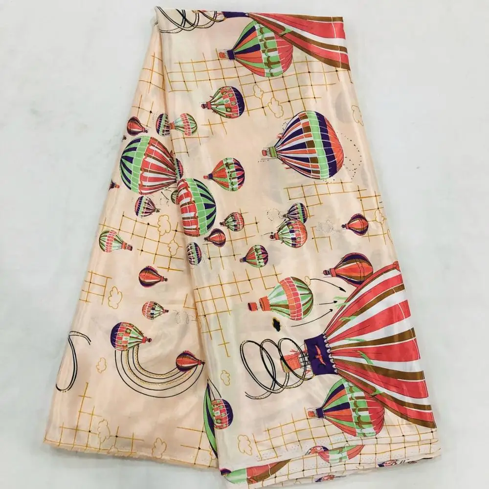 Африканская атласная шелковая ткань новинка 2020 нигерийская восковая лента