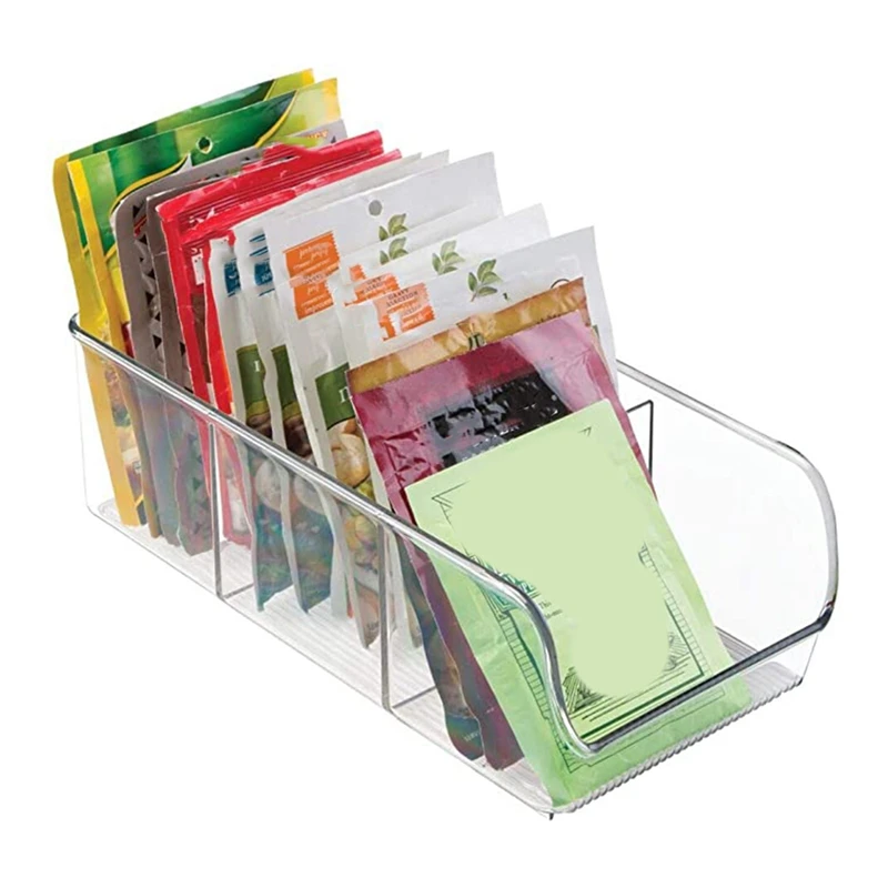 4 шт пластиковый пакет для продуктов питания органайзер хранения кухни Вмещает