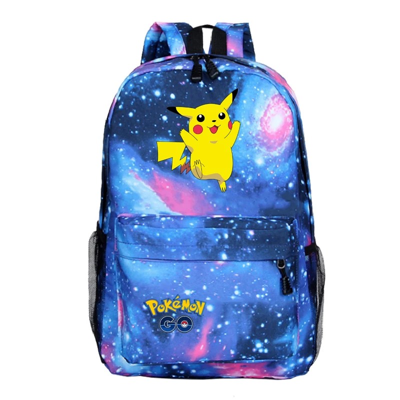Mochila Pokemon рюкзаки для школы подростков девочек Sac Dos Аниме Пикачу сумка plecak ноутбук унисекс мультфильм Backbag 41-44