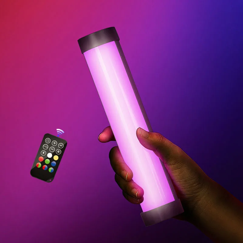 LUXCEO P100 RGB светильник трубка Водонепроницаемая ручная Светодиодная трубка мягсветильник щение портативный пульт дистанционного управления фотографии vs P200 6C