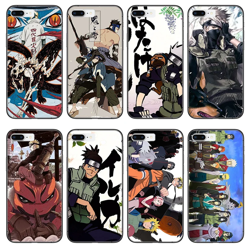 

Чехол для телефона Honor 9A 9S 9C 9X 8S 8A Pro 10 20S 20 Lite с аниме ниндзя, черный чехол для Huawei P20 30 40 Lite E Pro