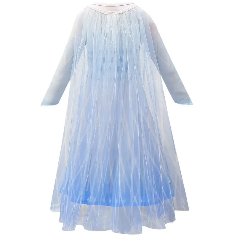 

Little girl elegant Snow Princess dress Vestidos toddler dress kids birthday party costume Halloween dress up Carnival Clothes