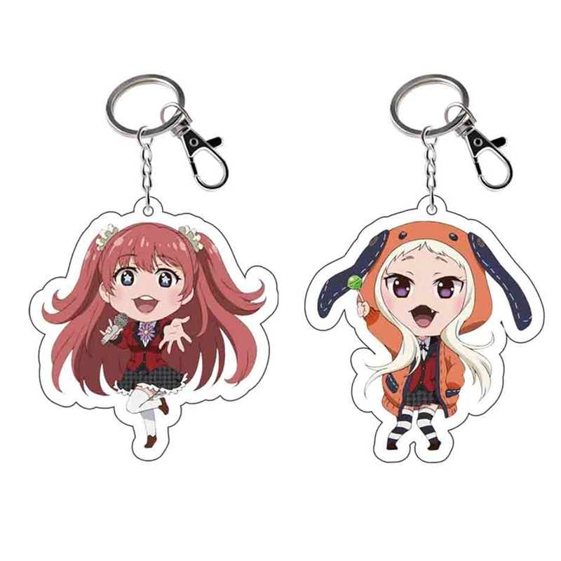 Аниме Kakegurui: компульсивный геймблер джабами юмеко акриловые брелки брелок