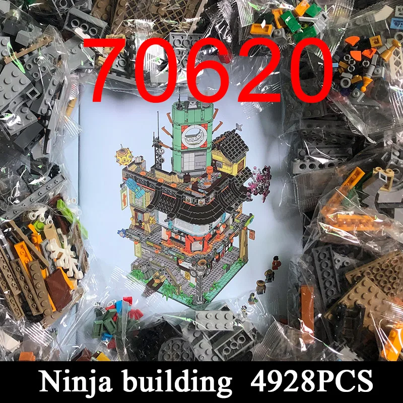 

MOC 06066 89049 4932PCS Movie Series 70620 Building Blocks Bricks Education Kids Toys Kids Gifts Present