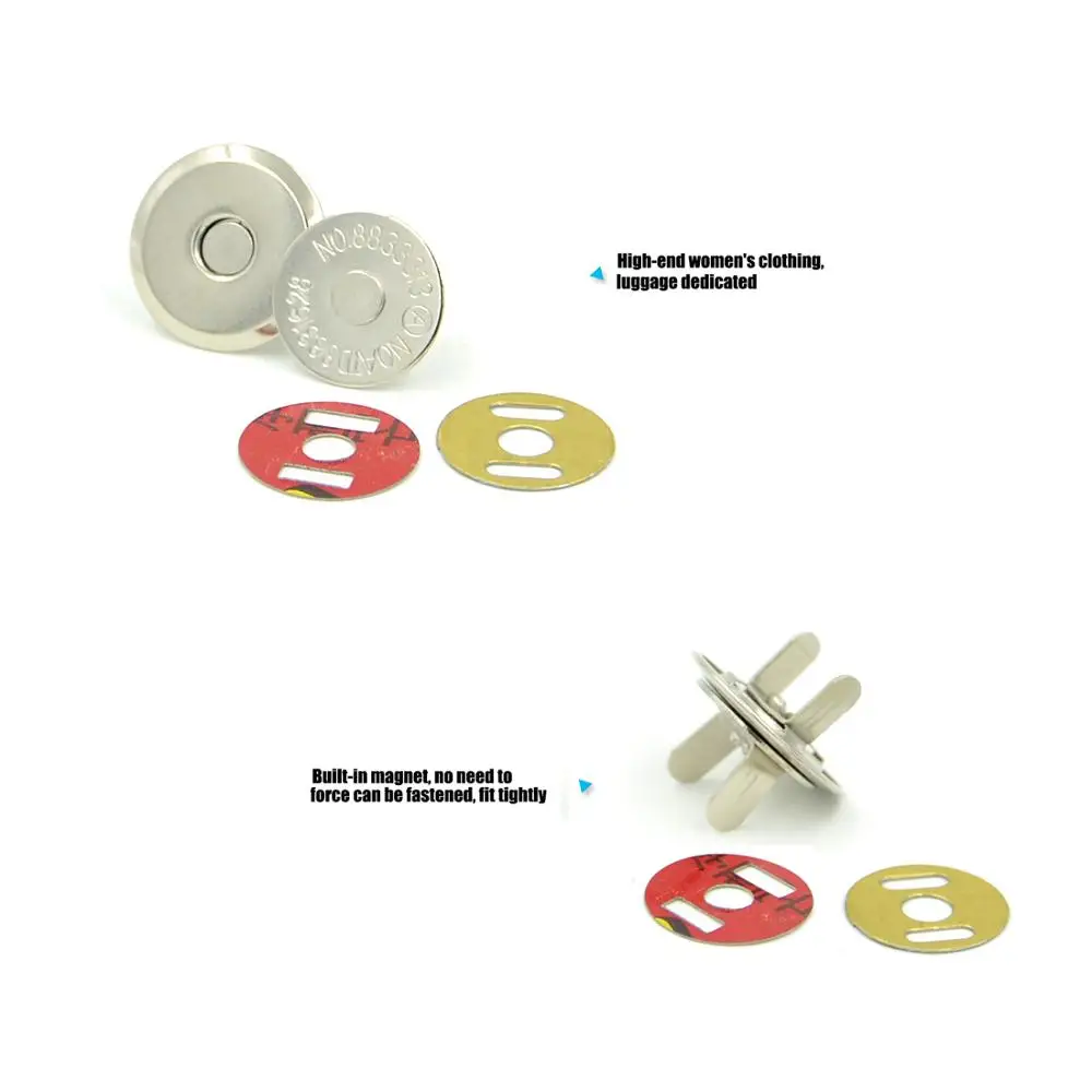 10 шт. сильные магнитные защелки для сумок кошельков бумажников аксессуаров