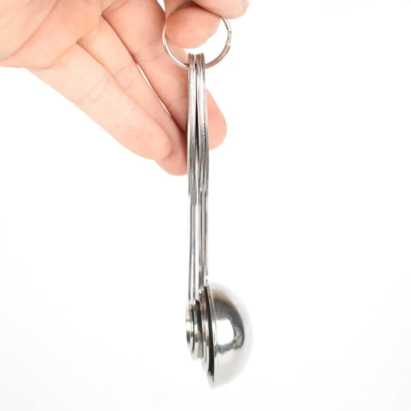 Набор мерных ложек из нержавеющей стали 5 шт. | Дом и сад