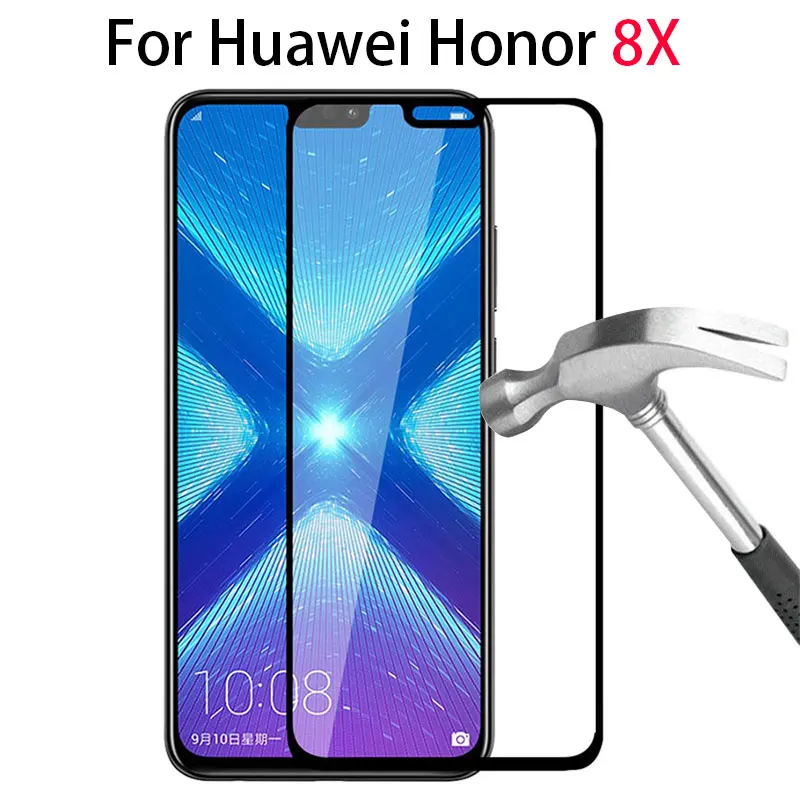 Защитное стекло закаленное для Huawei Honor 8x | Мобильные телефоны и аксессуары