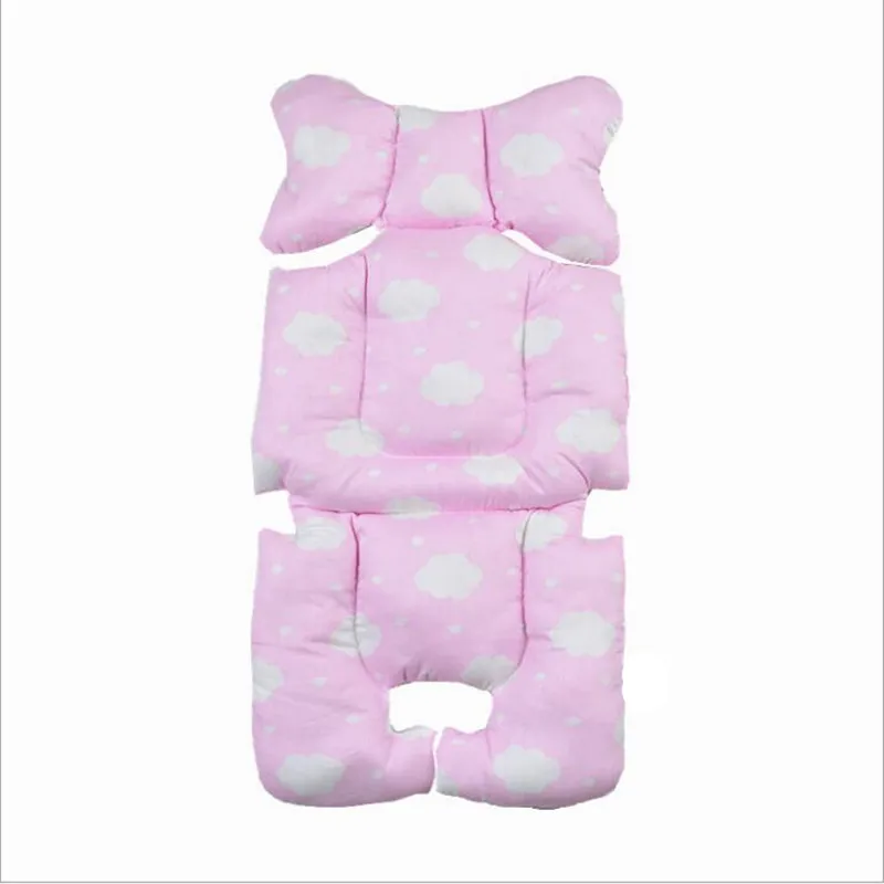 pink Сиденье для детской коляски Pad Four Seasons мягкое сиденье подушки детская тележка коврики деревьев дети перевозки лайнер интимные аксессуары Coussin sette матрас в коляску - Цвет: pink