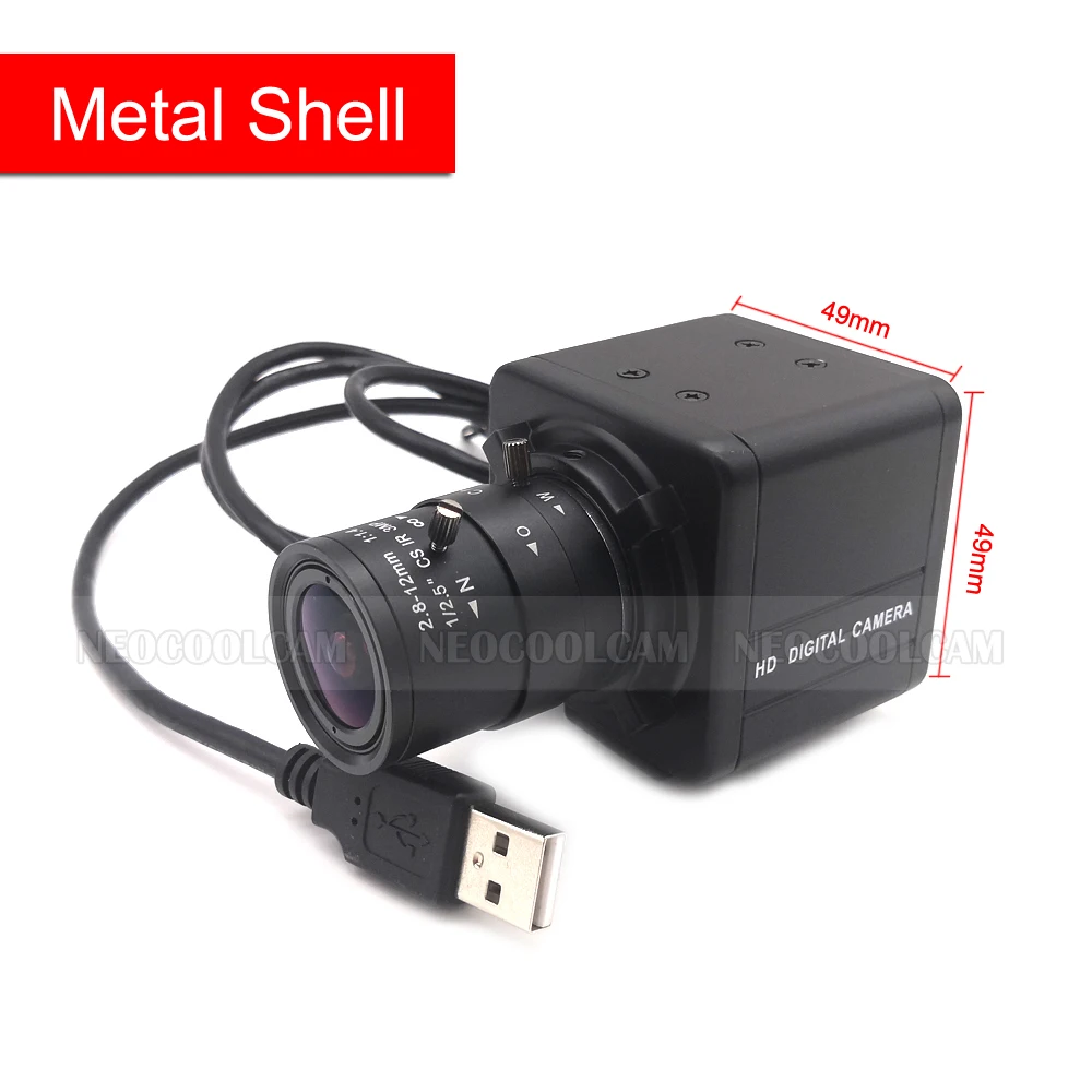 Мини-веб-камера USB2.0 1080P 2 МП 5-50 мм с ручным зумом | Безопасность и защита