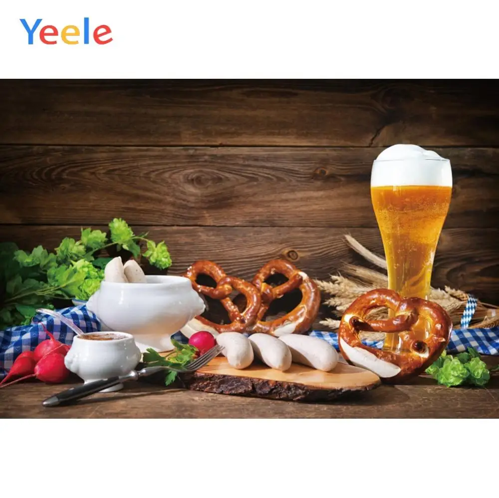 Yeele карнавал пиво Октоберфест пищевой портрет Вечерние Декорации