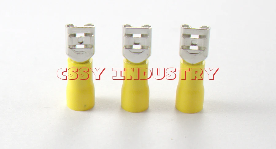 25 шт. предварительно изолирующий женский и мужской клеммный блок разъем FDD1.25/2/5. 5