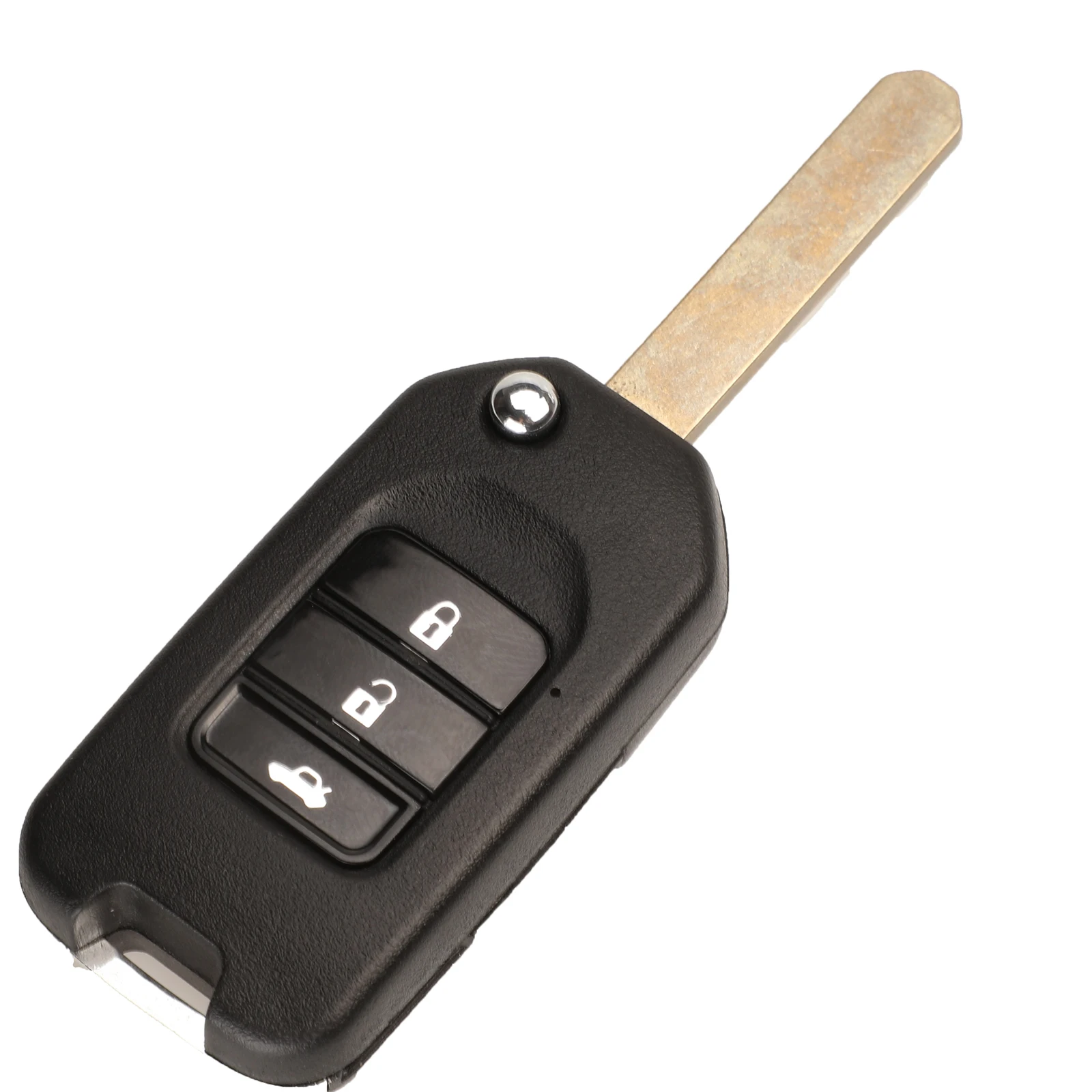jingyuqin 2/3 Buttons Folding Flip Remote Car Key Shell Replacement For Honda GREIZ Civic City XRV Vezel Blank Case Styling | Автомобили и