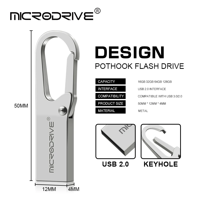 Высокая Скорость USB 2 0 Мини флеш накопитель 16 ГБ 32 64 Гб 128 флэш Водонепроницаемый