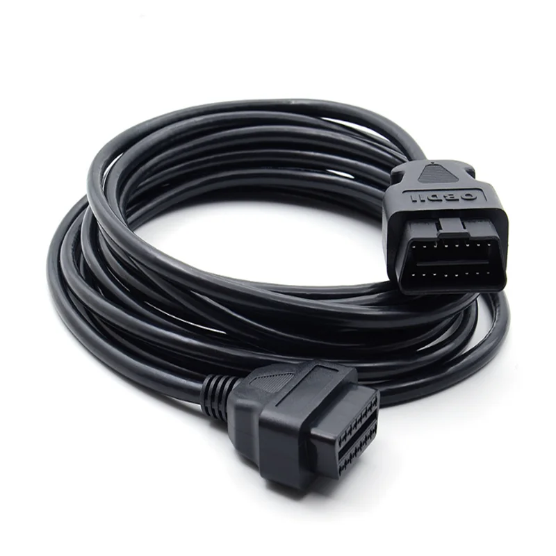 

5 метров 5 м OBD2 Удлинительный кабель 16pin M к F кабель Bluetooth ELM327 автомобильный компьютерный кабель OBD