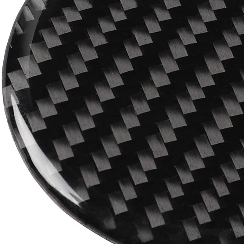 

Car Carbon Fiber Multimedia Knob Cover,Center Console Knob Decorative Cover for 2019-2020 3 Series G20 G28 325Li 330D