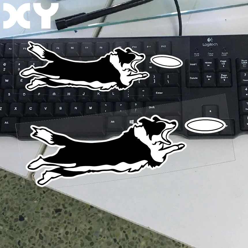 Границы колли резки виниловая наклейка автомобиля стикер Грузовик наклейки на