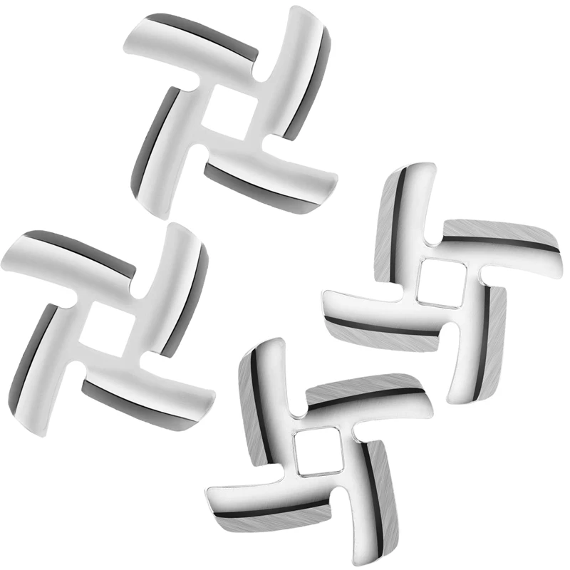 4 шт. мясорубка лезвие для измельчения еды нож из нержавеющей стали резак Замена