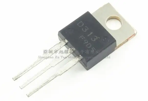 

{ New original } 2SD313 D313 2SD313-Y D313-Y NPN TO-220 60V 8A 100pcs/1lot