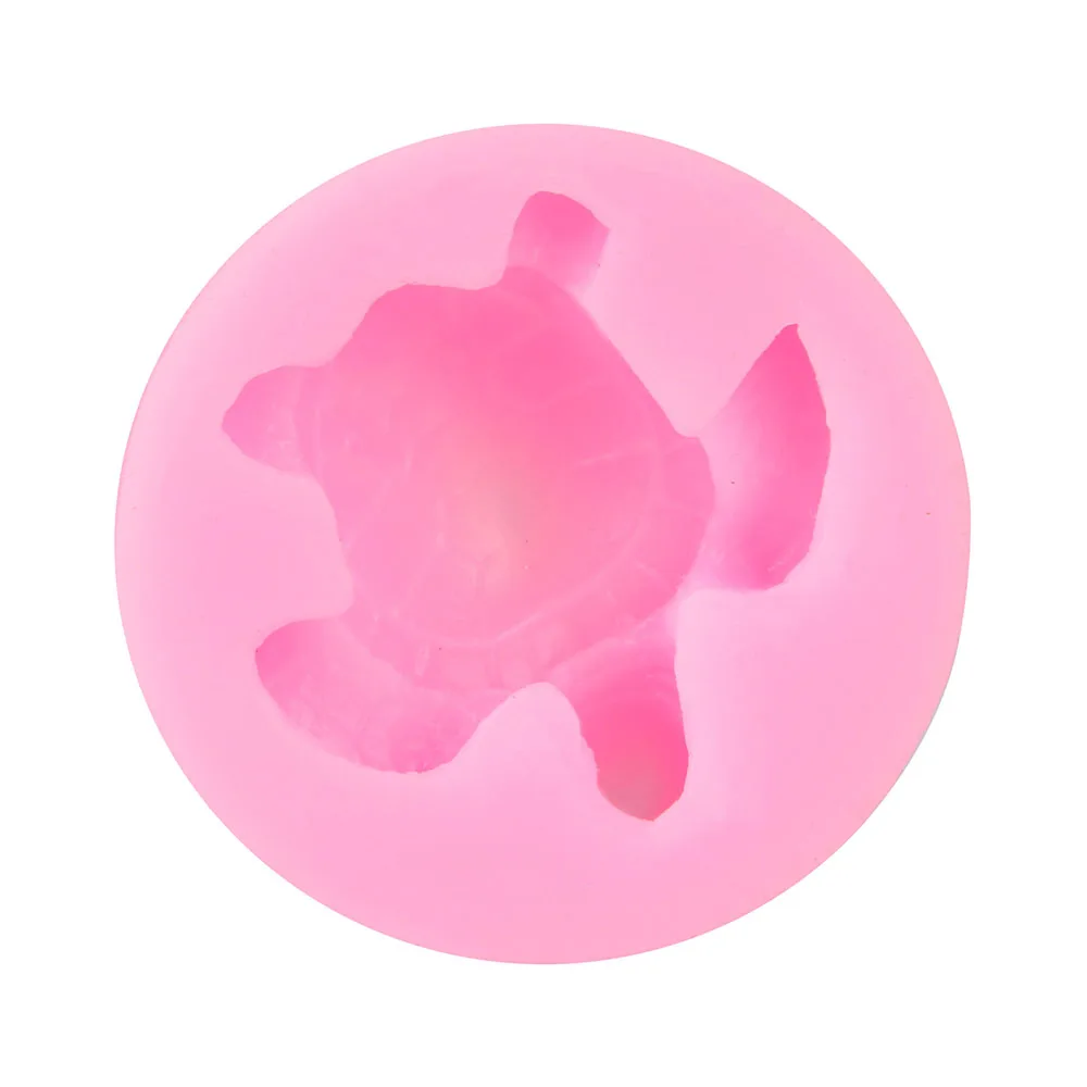 Морская черепаха Форма силиконовая форма для тортов фондана паста DIY Черепаха