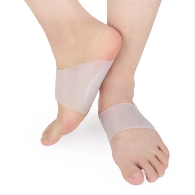 Силиконовые плоские стельки для ног поддержка свода стопы мужские