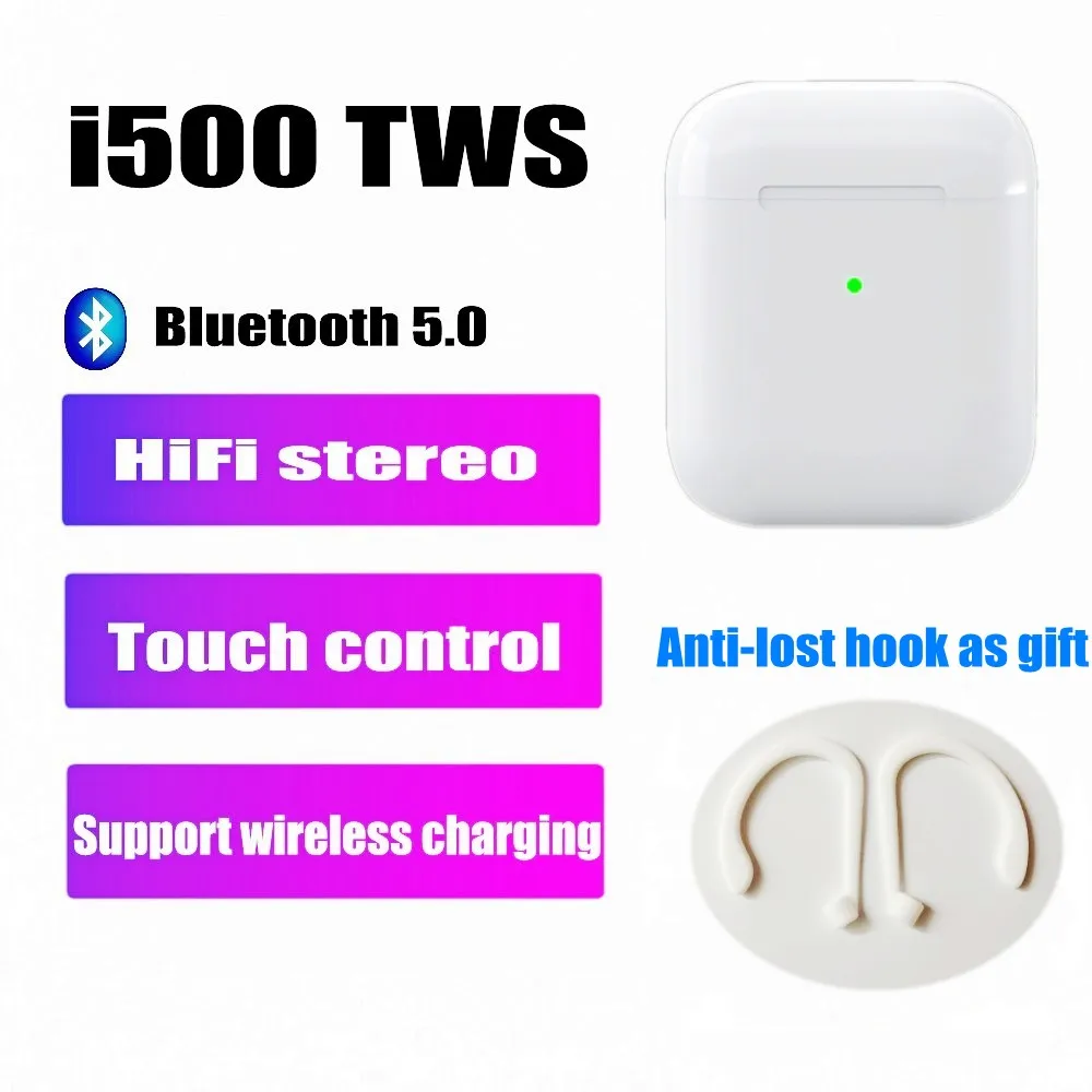 I500 TWS Оригинал 1:1 AP2 беспроводные наушники сенсорное управление Беспроводная